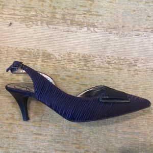 J. Renee, Purple 3 inch heels.